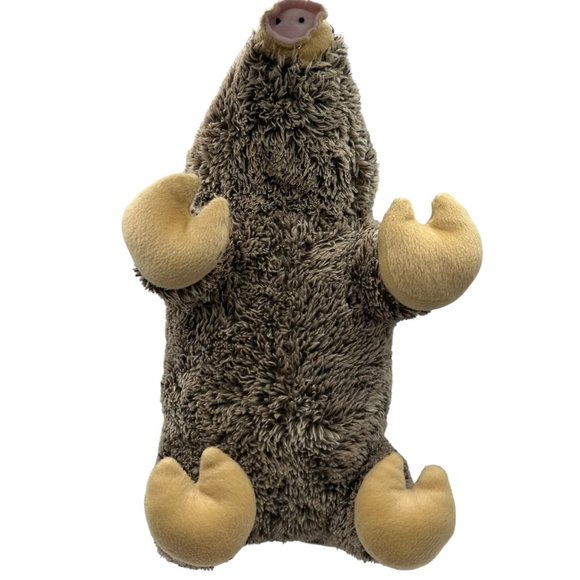Fiesta JAVELINA Aardvark Plush Stuffed Animal 15" Bear Stuffed Brown White Toy - Picture 6 of 6